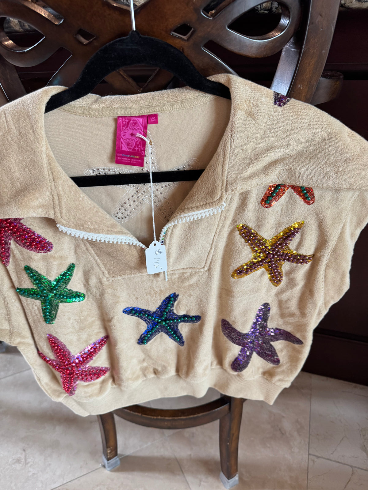 Queen of Sparkles - Starfish Top Tan
